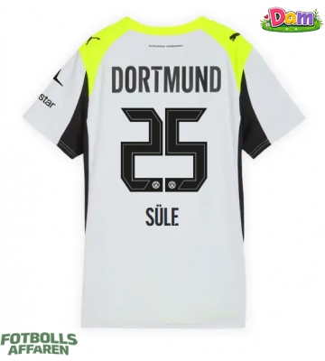 Borussia Dortmund Niklas Sule #25 Bortatröja Kvinnor 2025-26 Kortärmad